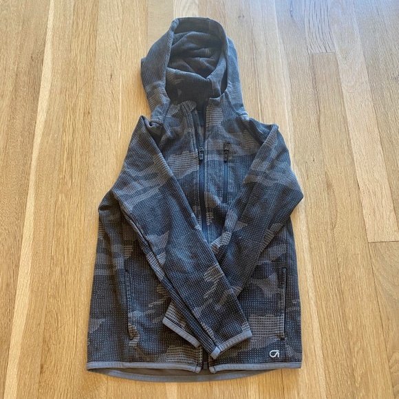 Black and Gray Camouflage Jacket - Picture 1 of 4